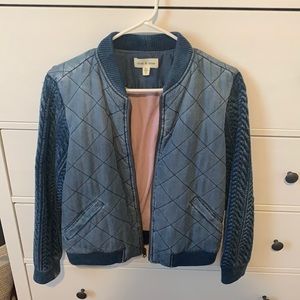 Quilter bomber jacket from Anthroplogie